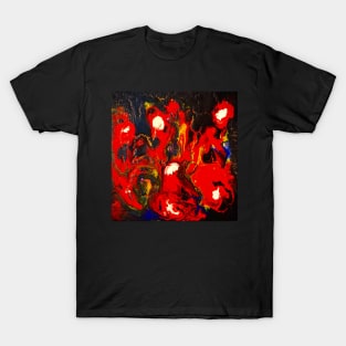 Fuego abstracto T-Shirt